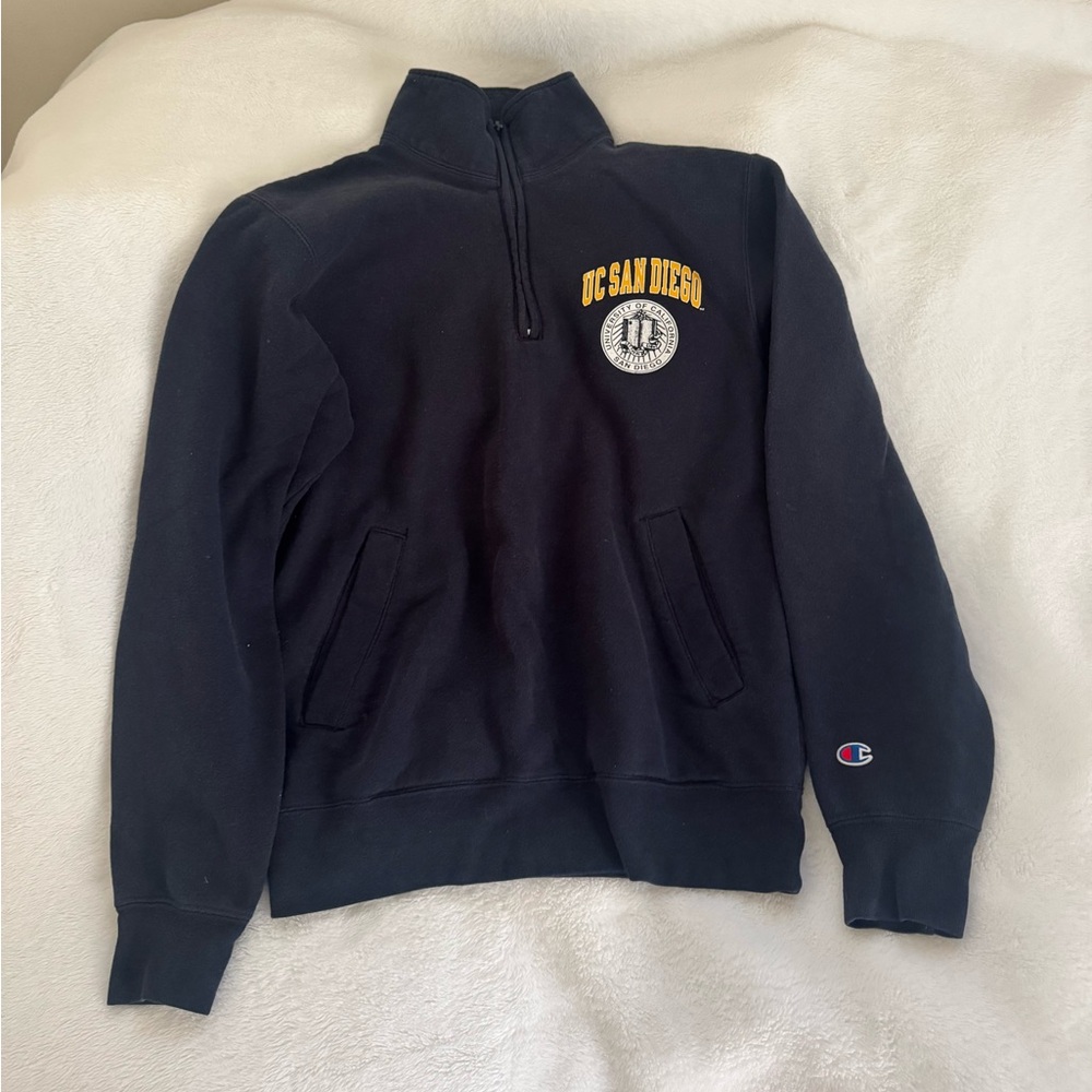 UC San Diego Zip Up Crewneck